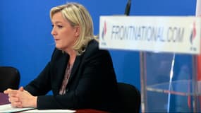 Marine Le Pen, le 17 février 2015.