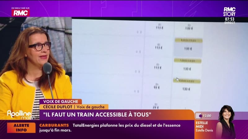 Voix de gauche - "Il faut un train accessible à tous"