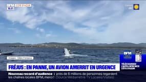Var: un avion amerrit en urgence à Fréjus après une panne de moteur