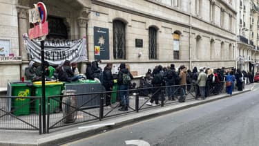 Lycée Racine bloqué à Paris le 7 mars
