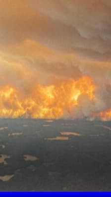 Des incendies ravagent le Canada, 17.000 évacuations en cours 