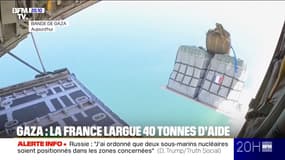 Gaza: Emmanuel Macron demande à Israël d'ouvrir "un plein accès humanitaire pour répondre au risque de famine", après le largage de 40 tonnes d'aide humanitaire