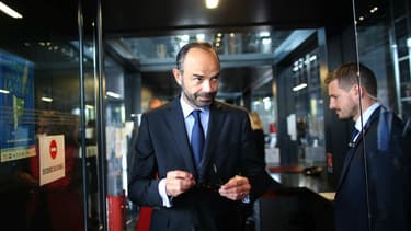 La Premier ministre Edouard Philippe le 6 octobre 2017 à Nantes.