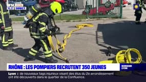 Rhône : les pompiers recrutent 350 jeunes