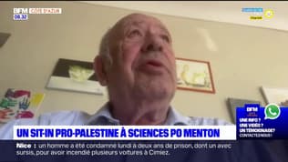 "Le drapeau a été enlevé": le maire de Menton revient sur la manifestation en soutien à la Palestine à Sciences Po