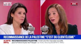 Pour Sarah Knafo ("Reconquête"), la reconnaissance de l'État palestinien est "un jour béni pour le clientélisme" d'une partie de la classe politique