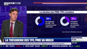 La trésorerie des TPE/PME va mieux