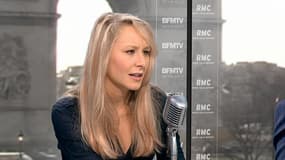Marion Maréchal-Le Pen sur le plateau de BFMTV-RMC