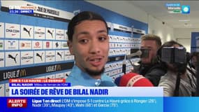 Ligue 1: la joie de Bilal Nadir après la victoire de l'OM contre Le Havre