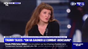 Droits de Douane: pour Marie-Cécile Naves, la bataille judiciaire va être "le grand test de la fragilité ou de la solidité de la démocratie américaine"  