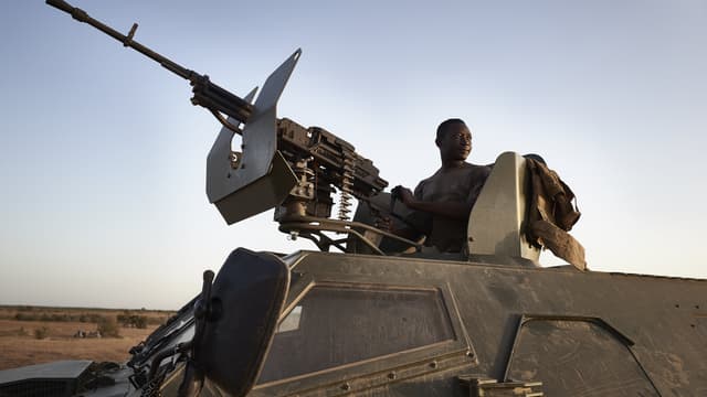 Photo d'illustration d'un soldat de l'armée burkinabée 