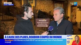 Alpes-Maritimes: la commune de Roubion coupée du monde en raison des intempéries