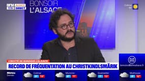Marché de Noël de Strasbourg: Guillaume Libsig, adjoint au maire, espère que l'édition 2024 permette aux Strasbourgeois "de maintenir leurs besoins du quotidien"
