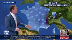 Ce mardi est le jour le plus froid de la semaine, avec des températures ressenties aux alentours des -10 degrés