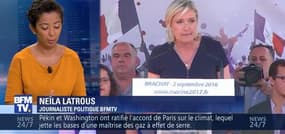 Rentrée du FN : Marine Le Pen se présente en "femme libre" (1/2)