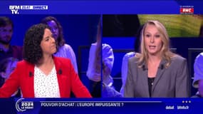 Marion Maréchal à Manon Aubry: "Ce n'est pas en allant diaboliser des entreprises [...] qu'on va régler le problème du pouvoir d'achat"