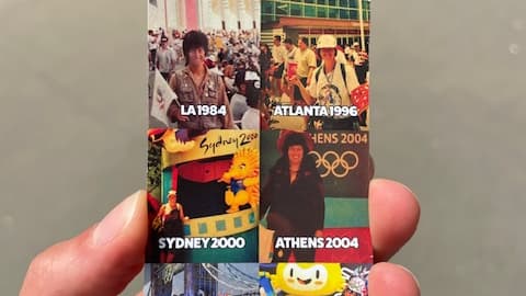 Les six Jeux olympiques où Vivianne s'est déplacée. Les six Jeux olympiques où Vivianne s'est déplacée.