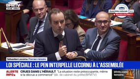 Loi spéciale: "Que cette trêve de Noël nous permette de réfléchir", répond Sébastien Lecornu à Marine Le Pen