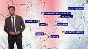 Météo Rhône: un lundi globalement ensoleillé, 25°C à Lyon