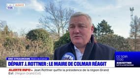 Démission de Rottner: le maire de Colmar, Eric Straumann, sentait une "fatigue"