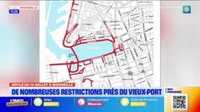 De nombreuses restrictions sur les routes pour le défilé du 14 juillet à Marseille