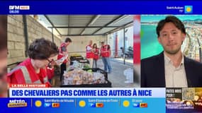 La belle histoire: des chevaliers pas comme les autres à Nice