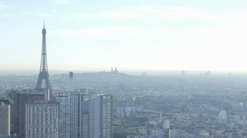 Un épisode de pollution en Ile-de-France (image d'illustration)