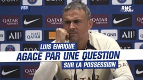 PSG : Luis Enrique agacé par une question sur la possession