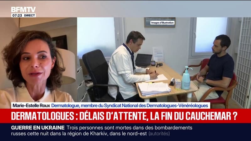 "Il y a 27 postes d'internes en plus en dermatologie", se félicite cette membre du syndicat national des dermatologues-vénérologues
