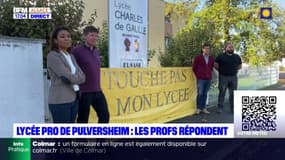 Fermeture du lycée professionnel de Pulversheim: les professeurs se mobilisent