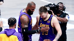 Luka Doncic et LeBron James