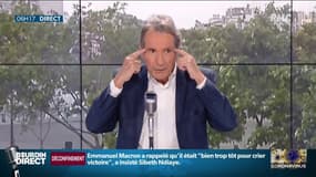 Jean-Jacques Bourdin glisse un petit tacle à Jean-Michel Aulas, président de l'Olympique Lyonnais