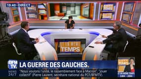Brunet/Neumann: Le ton monte entre Jean-Luc Mélenchon et Pierre Laurent