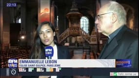 Paris: un appel aux dons après l'incendie de l'église Saint-Sulpice
