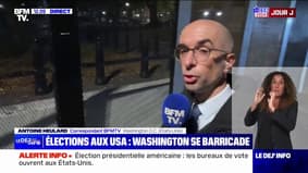 Élection américaine : blocs de béton, barrières, renforts policiers... La ville de Washington et la Maison Blanche se barricadent en vue des résultats