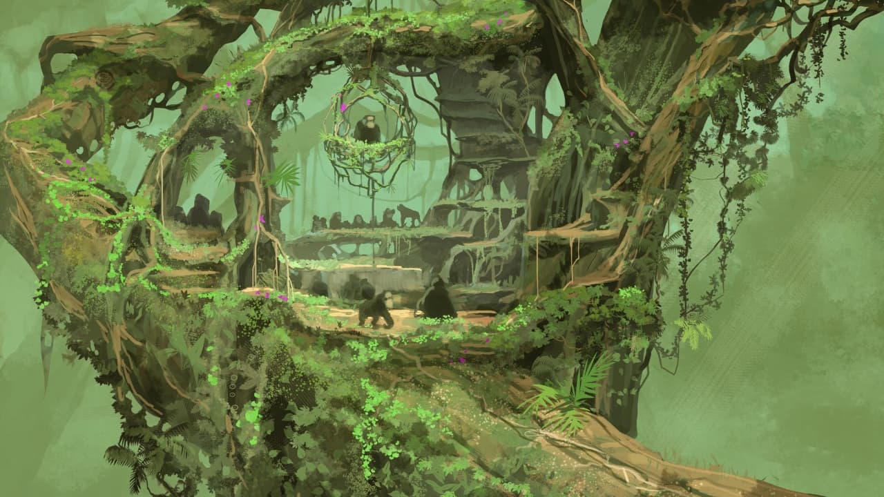 Concept Art de "Pourquoi j'ai pas mangé mon père"