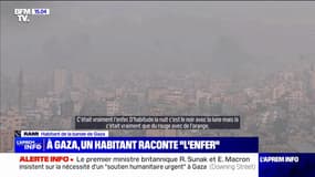 "On s'est rendu compte que l'enfer a commencé": à Gaza, un habitant raconte la situation sur place