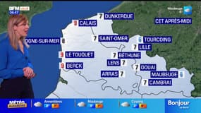 Météo Nord-Pas-de-Calais: des précipitations prévues ce jeudi, jusqu'à 9°C à Calais et 7°C à Lille