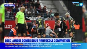 Le temps additionnel de KOP Nord: le Lillois Angel Gomes sous protocole commotion