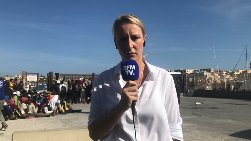 Migrants à Lampedusa: Marion Maréchal accuse la France et l'UE d'