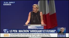 Marine Le Pen: "Avec nous, l'Aquarius n'accostera plus sur les côtes françaises"