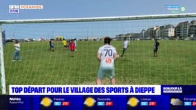 Dieppe: le village des sports a ouvert pour la saison estivale