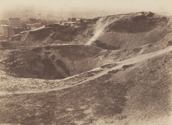 Les "carrières d'Amérique", ici en 1852, étaient situées à l'emplacement actuel du parc des Buttes-Chaumont. Les "carrières d'Amérique", ici en 1852, étaient situées à l'emplacement actuel du parc des Buttes-Chaumont.