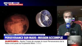 André Debus (SuperCam) sur Perseverance: "Nos collègues américains ont réussi à atterrir sur Mars 9 fois sur 10, c'est fantastique" 