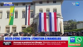 Gendarme tué à Mougins: une série d'hommage sur la Côte d'Azur 