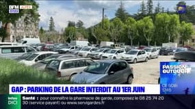 Gap: le parking de la gare interdit au 1er juin