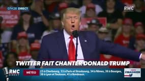 Quand Twitter fait chanter Donald Trump...