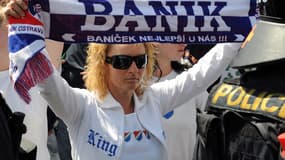 Supportrice du Banik Ostrava