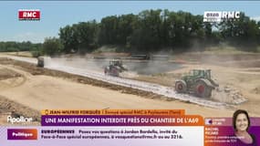 Une manifestation interdite près du chantier de l'A69