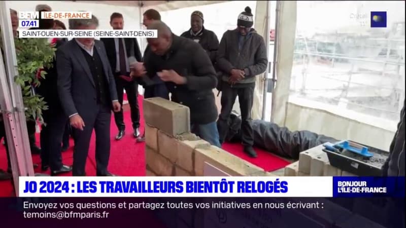 JO 2024: les travailleurs bientôt relogés à Saint-Ouen-sur-Seine